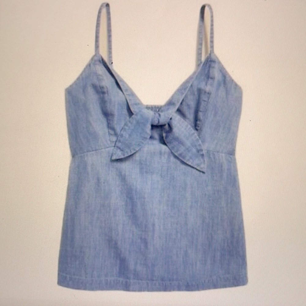 Old Navy Chambray Tie-Front Cami for Women